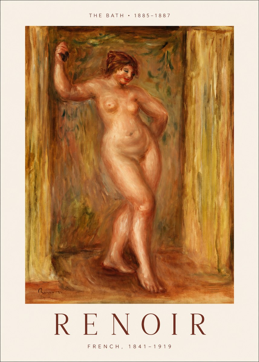 Renoir The Bath No1 - Poszter