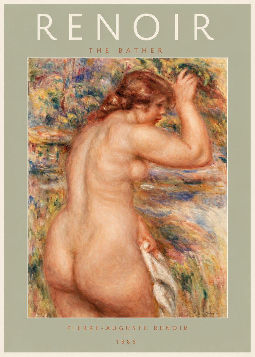 Renoir Bather No2 - Poszter