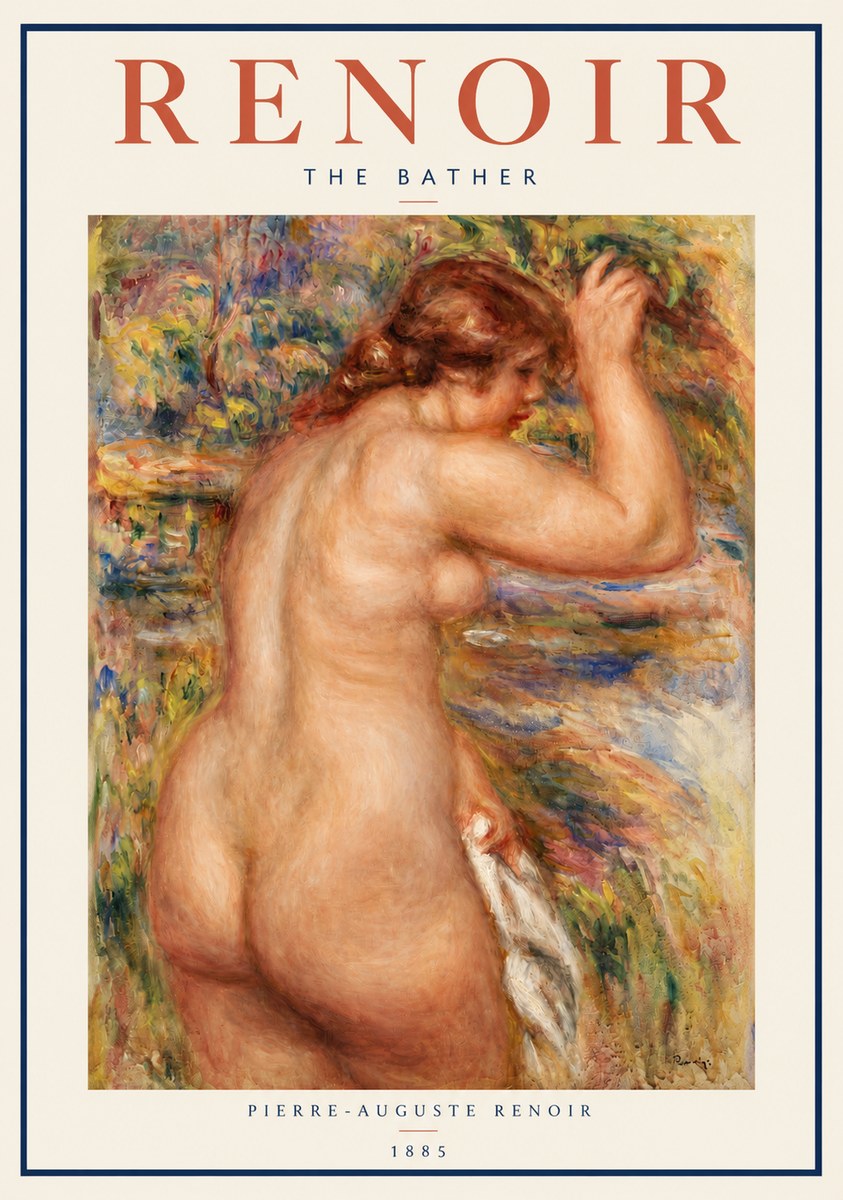 Renoir Bather No3 - Poszter