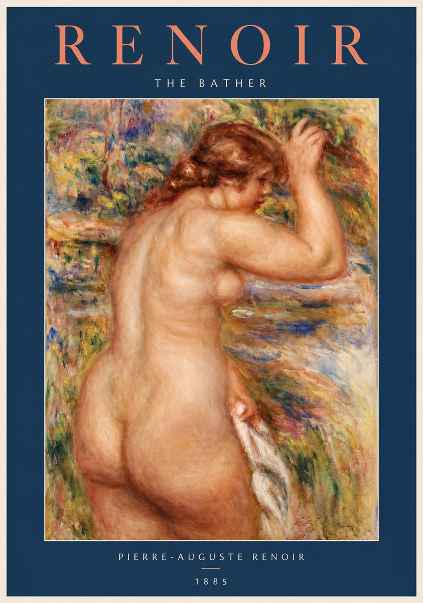 Renoir Bather No4 - Poszter