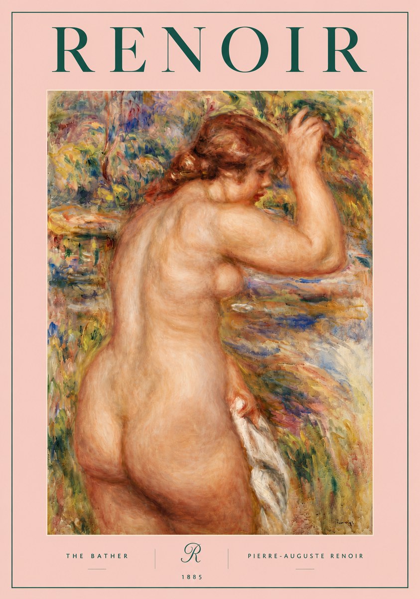 Renoir Bather No5 - Poszter