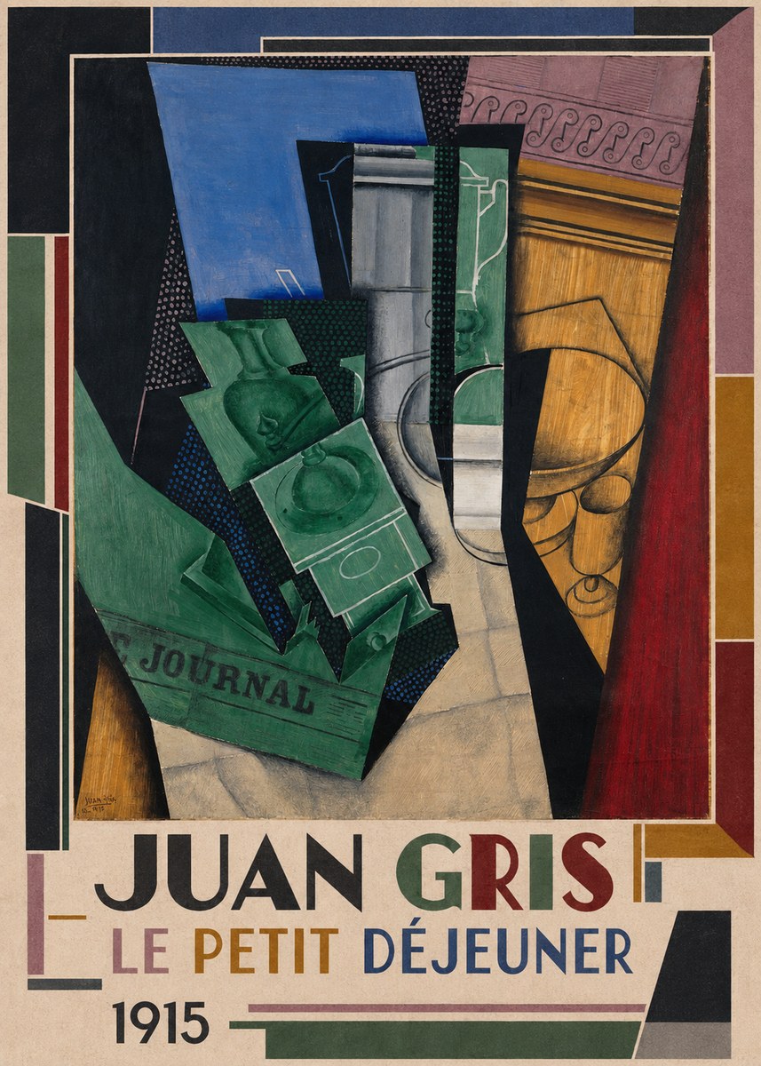 Juan Gris Le Petit Déjeuner No1 - Poszter