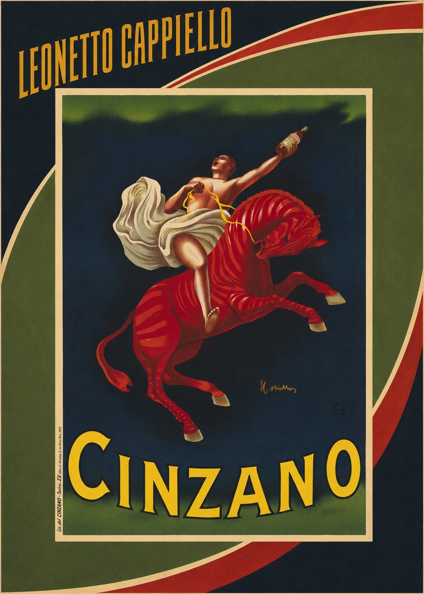 Leonetto Cappiello Cinzano No3 - Poszter