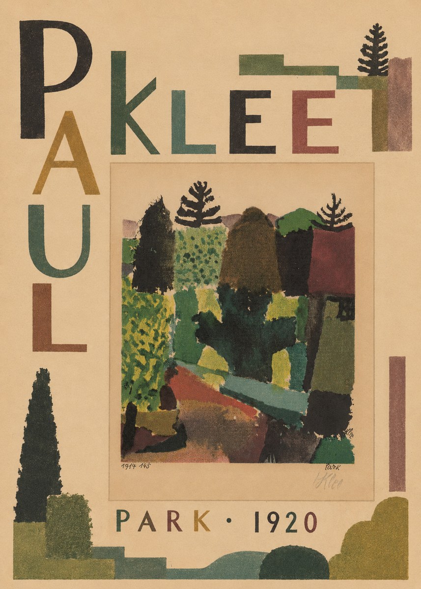 Paul Klee Park I No5 - Poszter