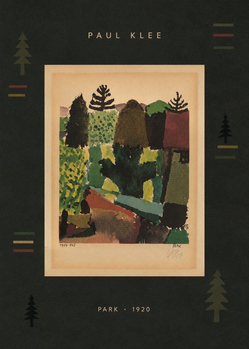 Paul Klee Park I No6 - Poszter