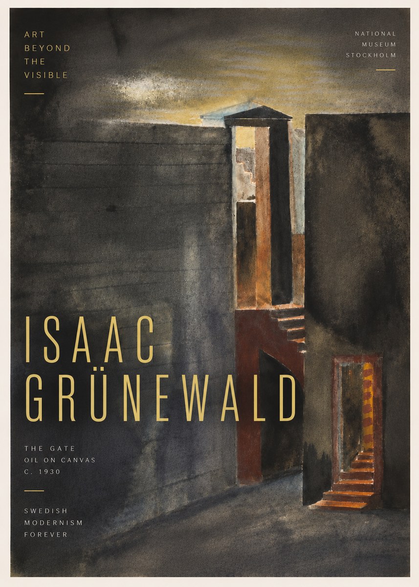 Isaac Grünewald Architectural Fantasy No6 - Poszter