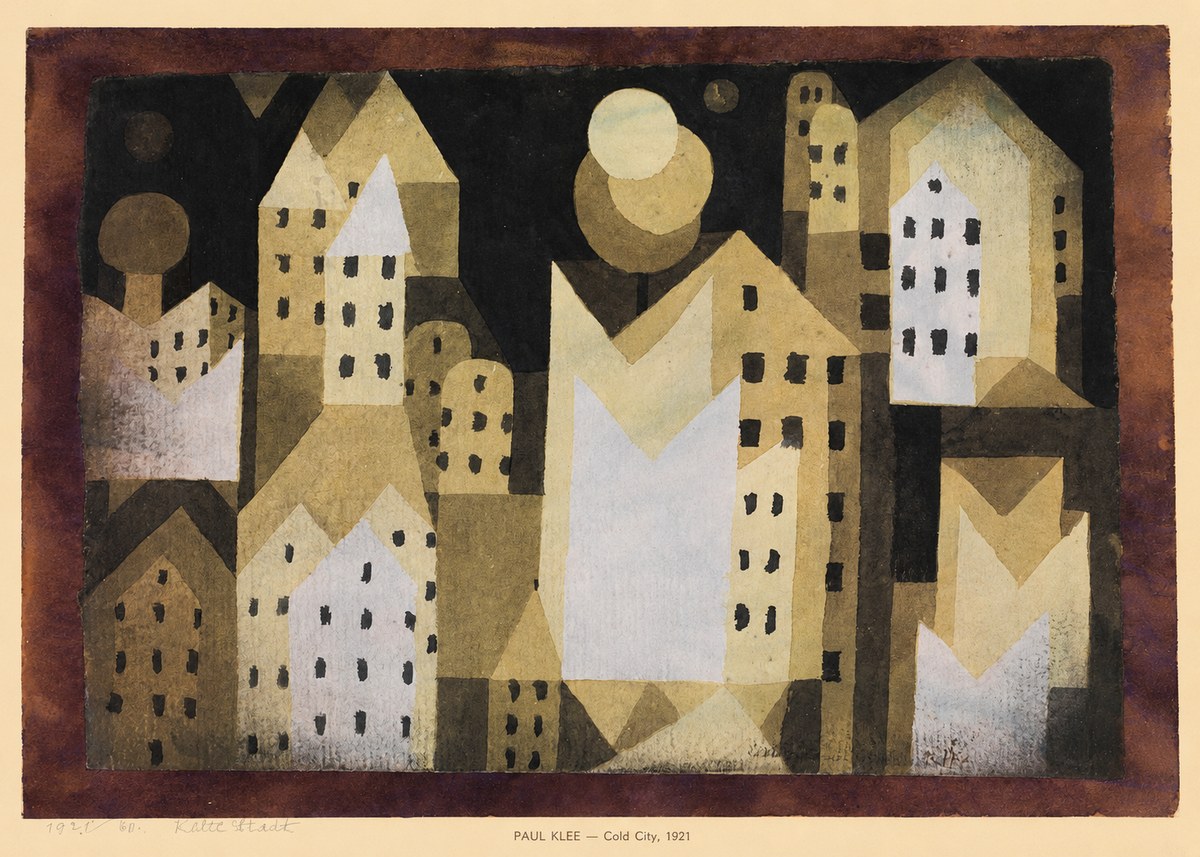 Paul Klee Cold City No6 - Poszter