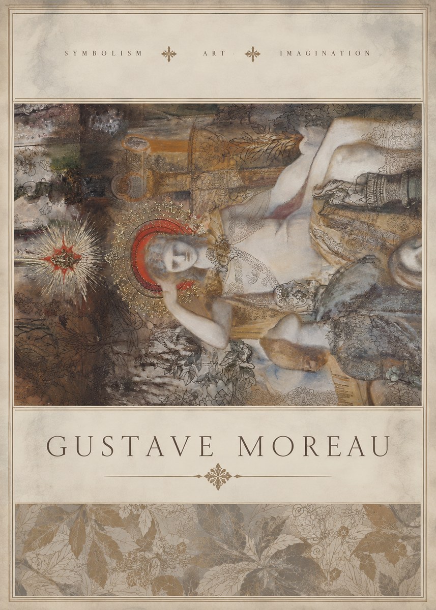 Gustave Moreau Saint Sebastian II No5 - Poszter