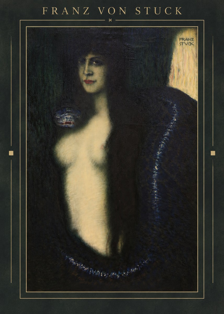 Franz von Stuck The Sin II No3 - Poszter