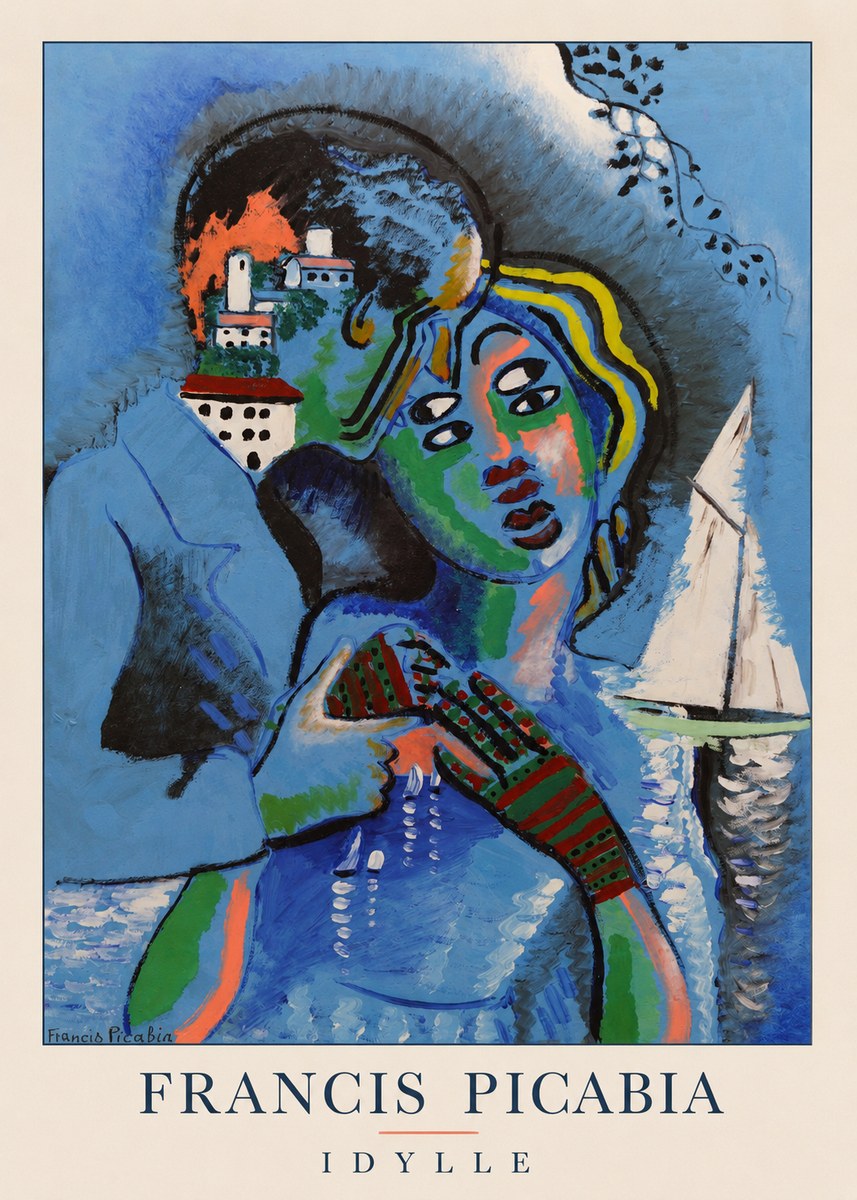Francis Picabia Idylle No5 - Poszter