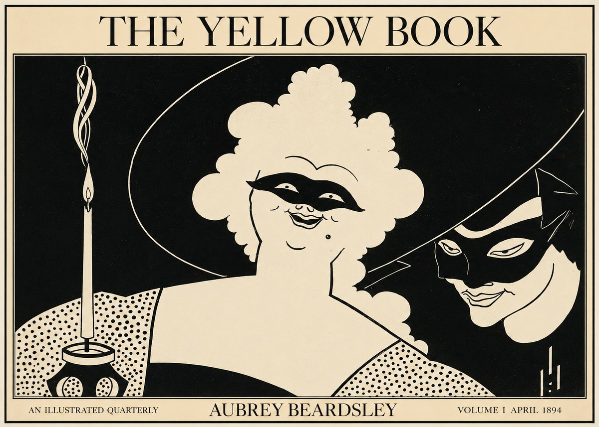 Aubrey Beardsley The Yellow Book I No1 - Poszter