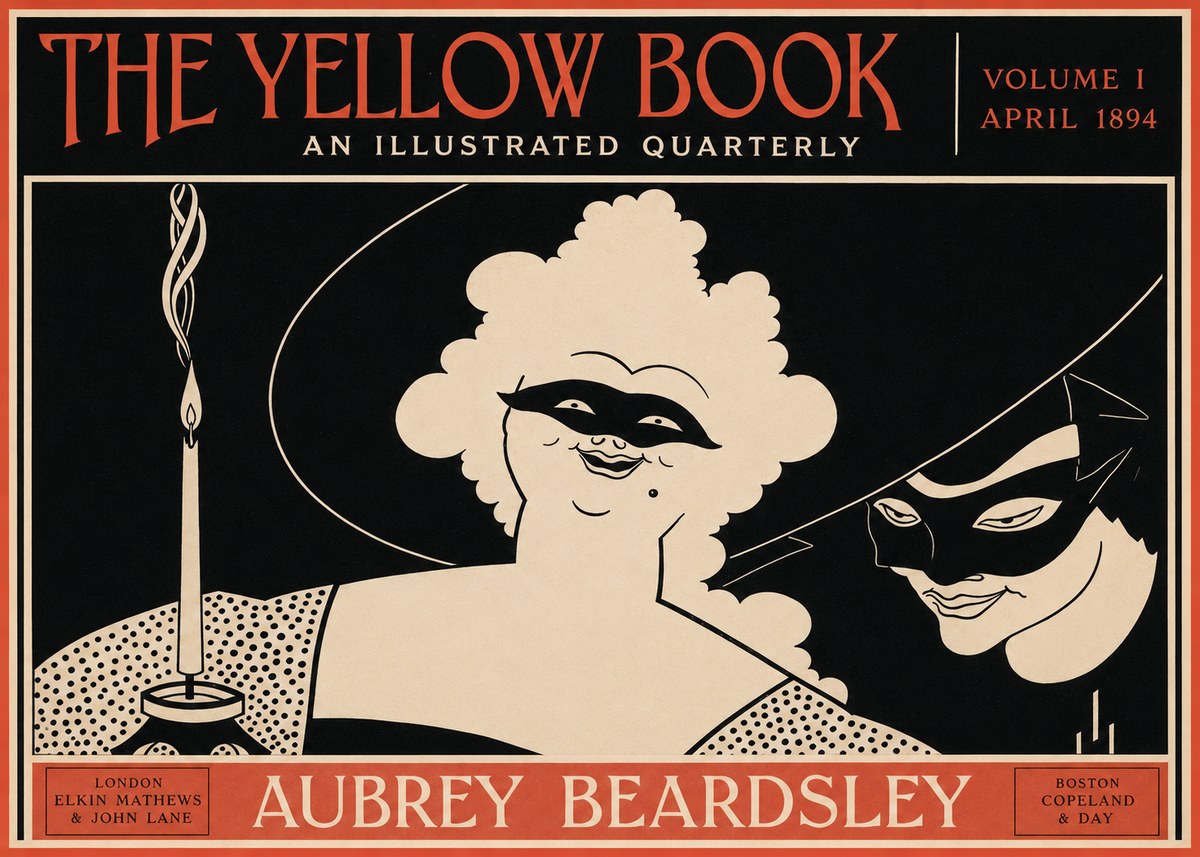 Aubrey Beardsley The Yellow Book I No2 - Poszter