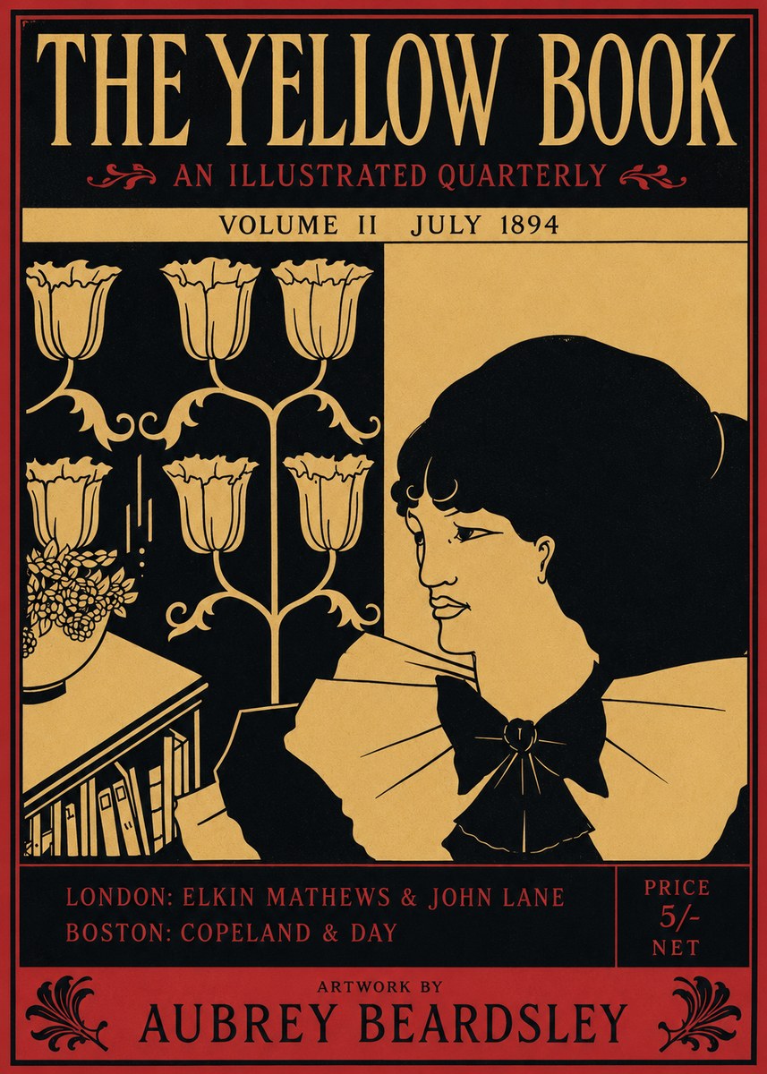 Aubrey Beardsley The Yellow Book - Volume Ii July 1894 No2 - Poszter