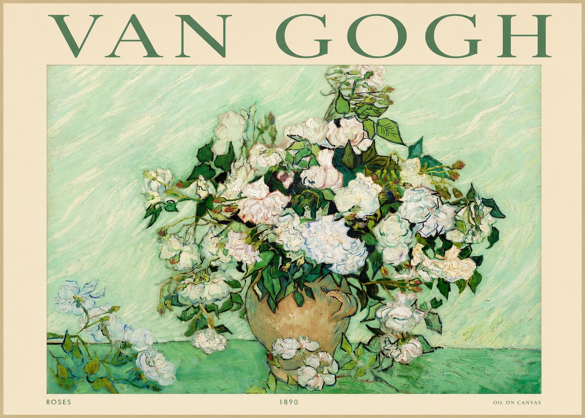 Van Gogh Roses II No2 - Poszter