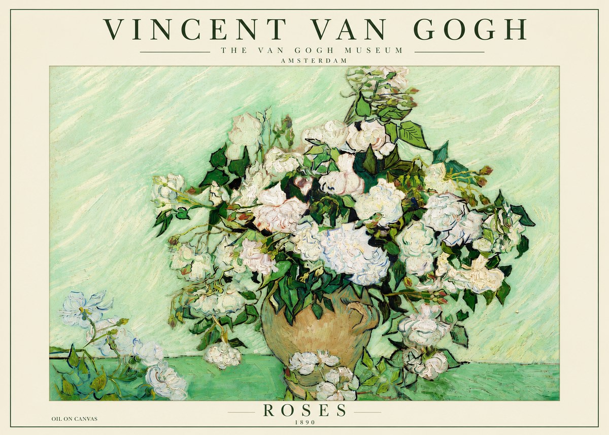 Van Gogh Roses II No3 - Poszter