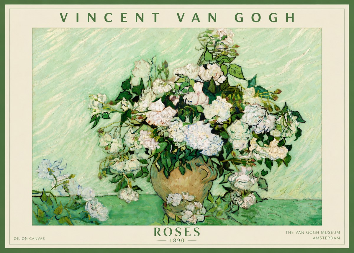 Van Gogh Roses II No5 - Poszter