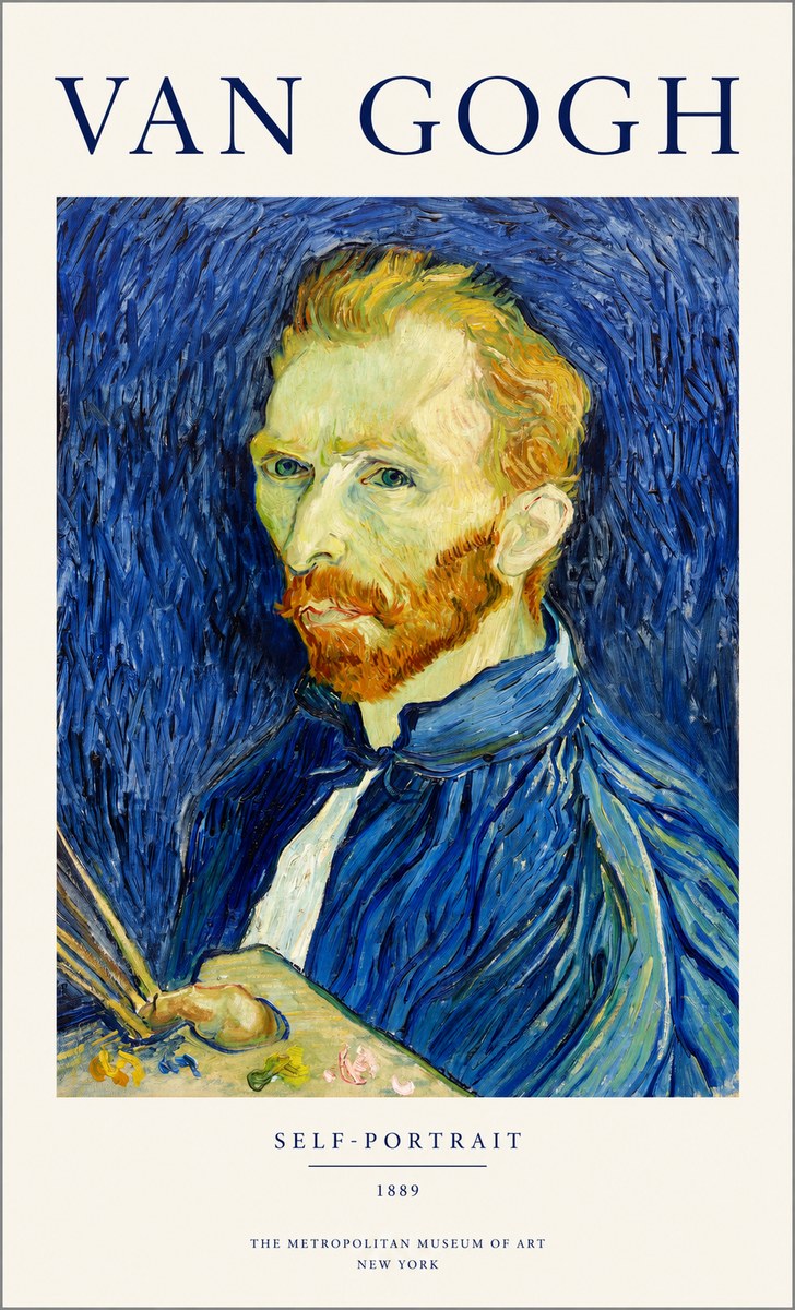 Van Gogh Self-portrait I No1 - Poszter