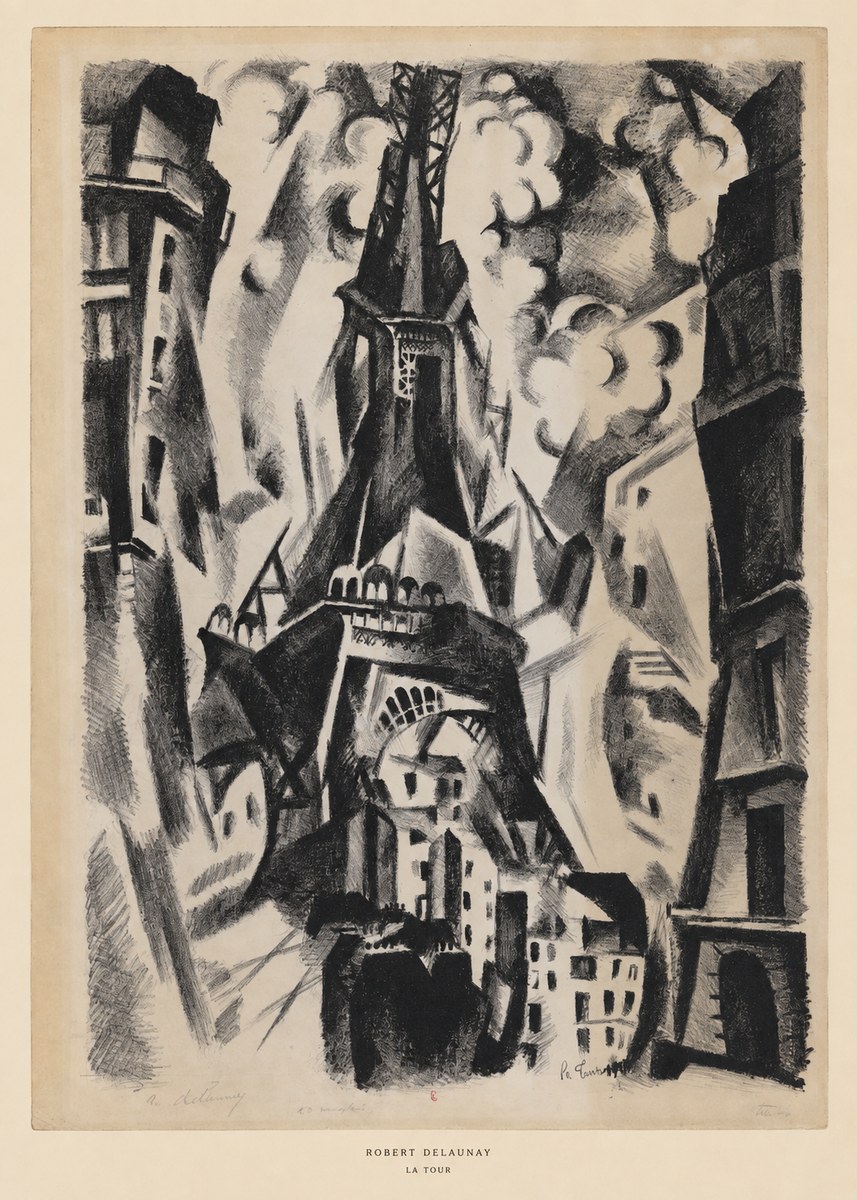 Robert Delaunay La Tour No6 - Poszter
