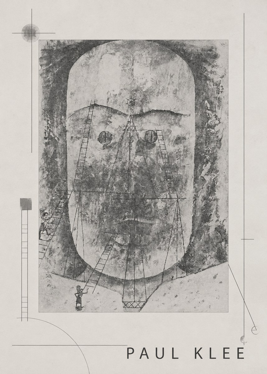 Paul Klee Monument in the Fertile Land No1 - Poszter