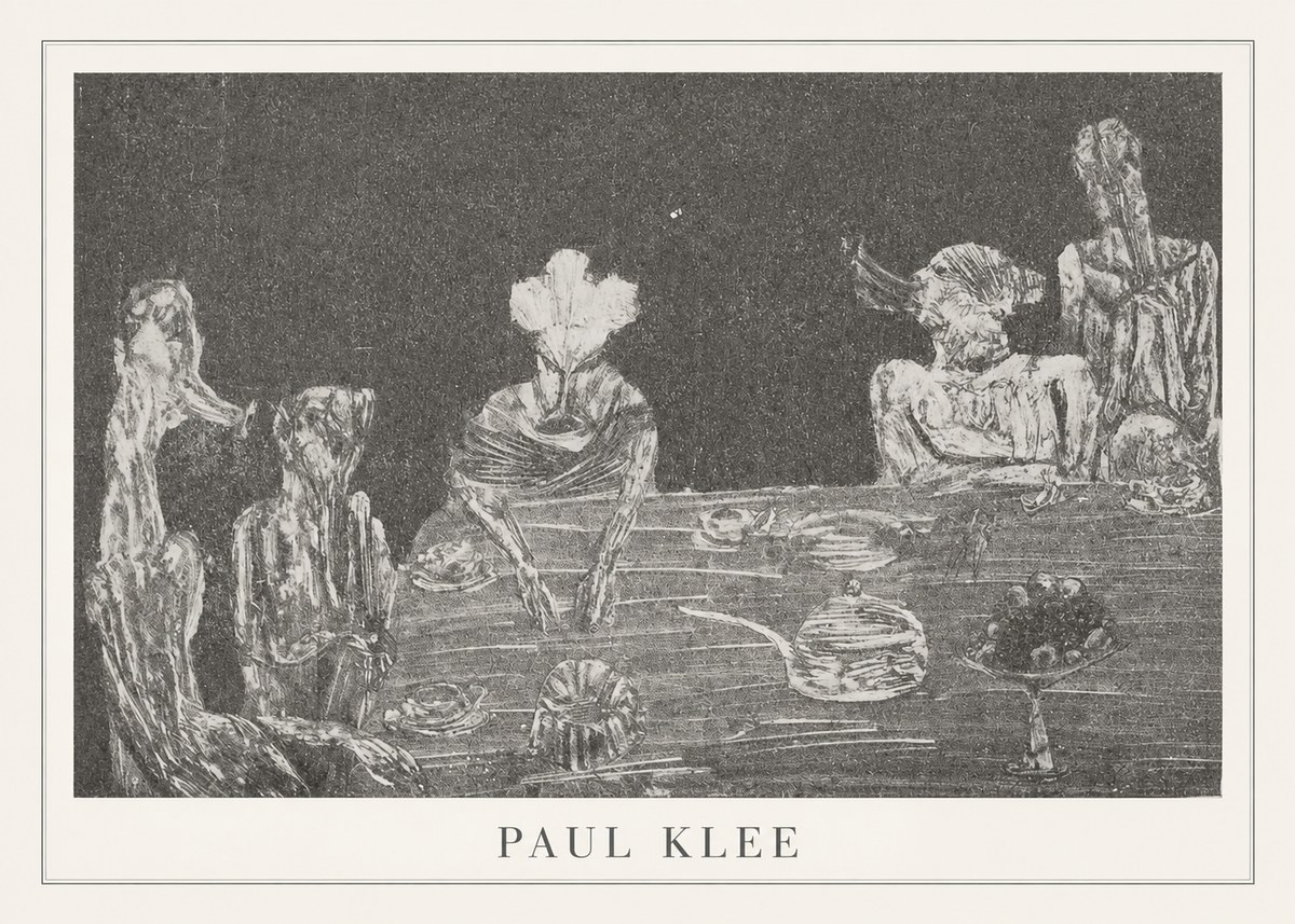 Paul Klee Die Mahlzeit No4 - Poszter