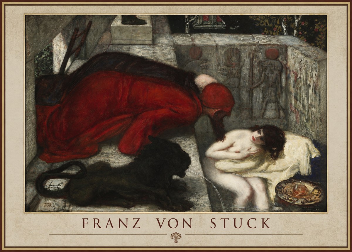 Franz von Stuck Salome No1 - Poszter