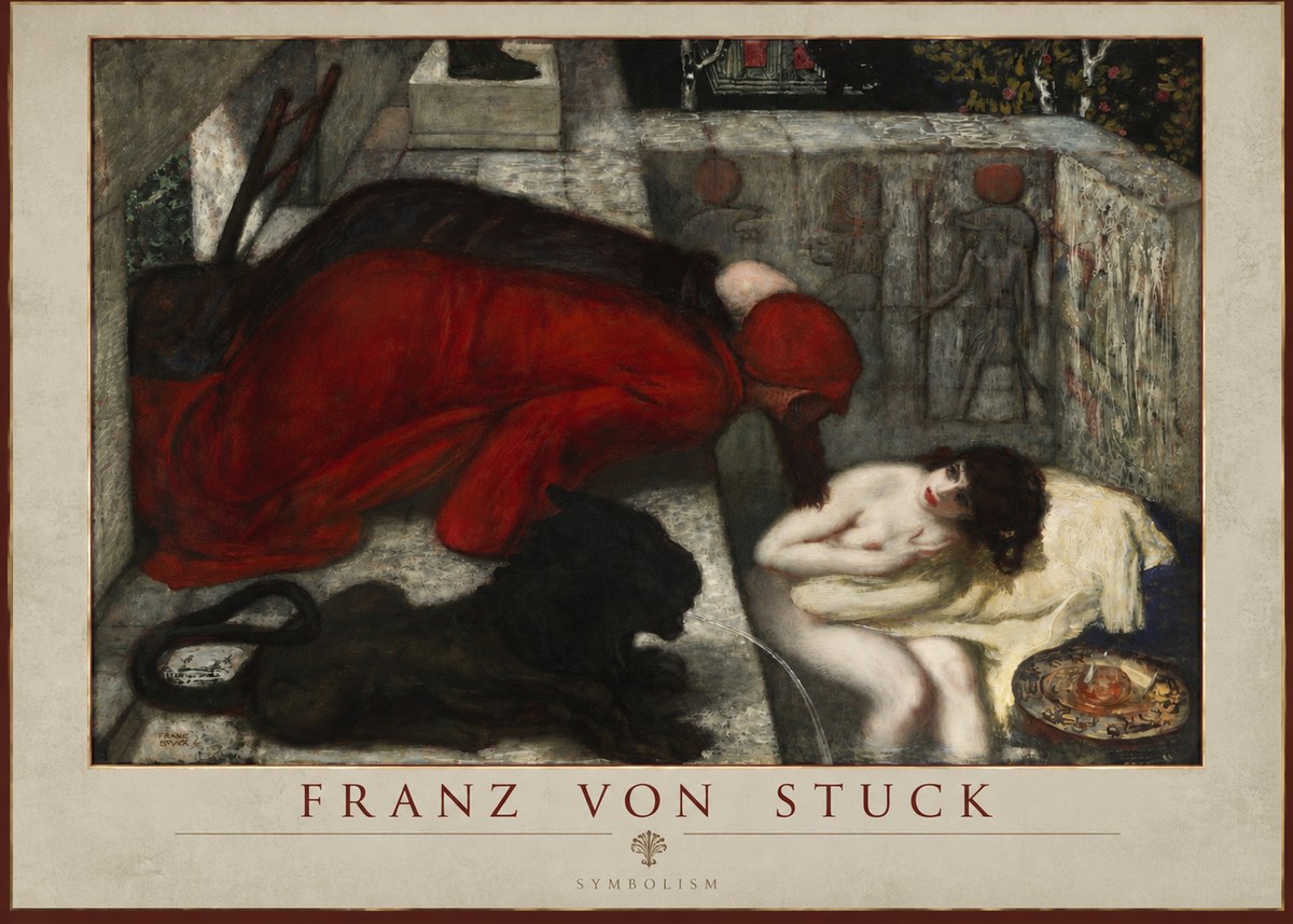 Franz von Stuck Salome No3 - Poszter