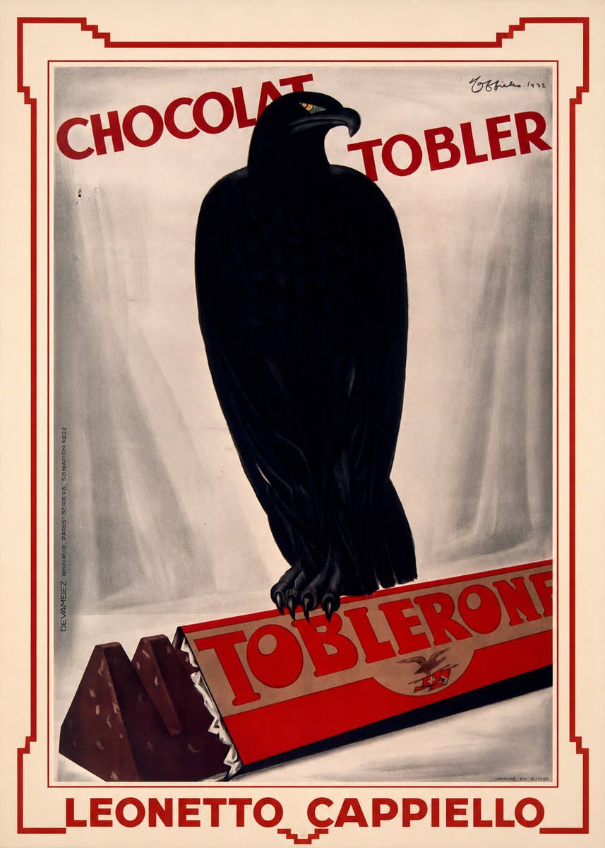 Leonetto Cappiello Chocolat Tobler No1 - Poszter