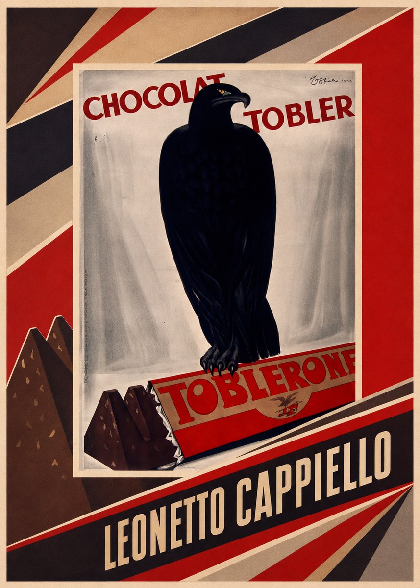 Leonetto Cappiello Chocolat Tobler No6 - Poszter