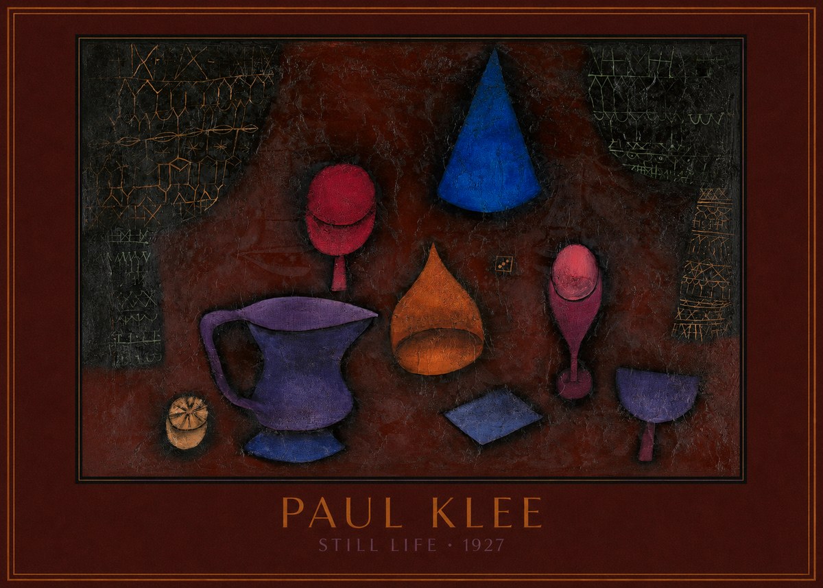 Paul Klee Still Life No3 - Poszter