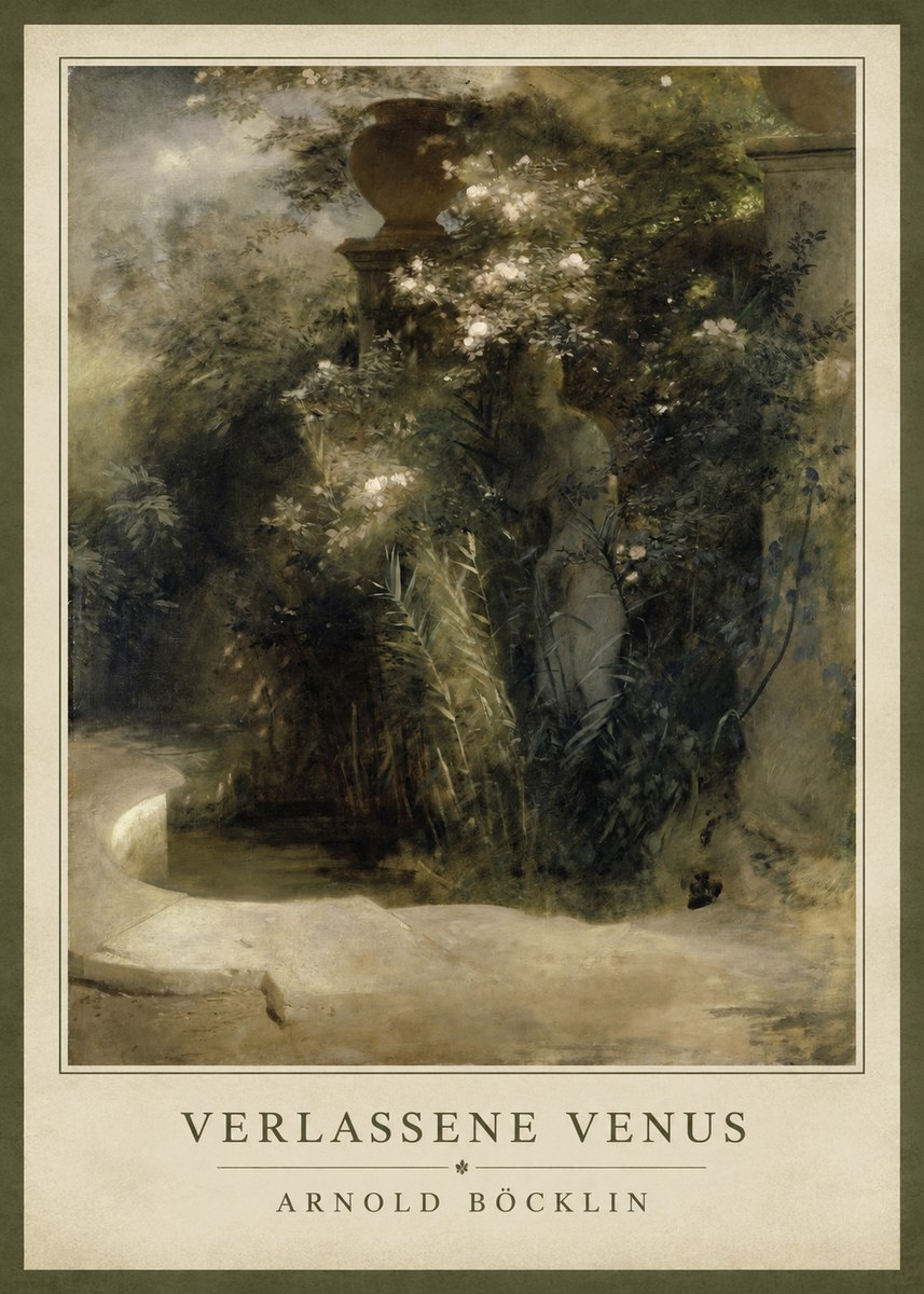 Arnold Böcklin Verlassene Venus No3 - Poszter
