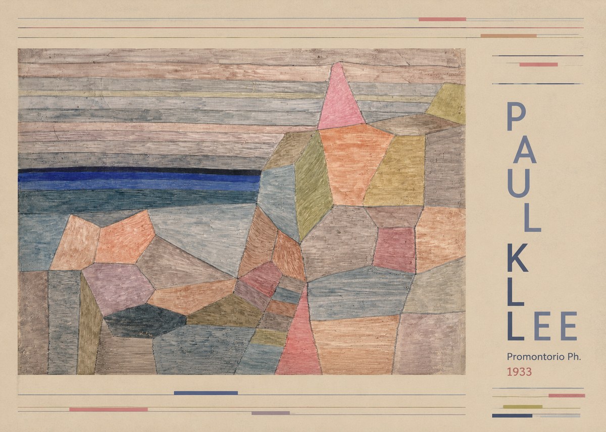 Paul Klee Promontorio Ph. No5 - Poszter