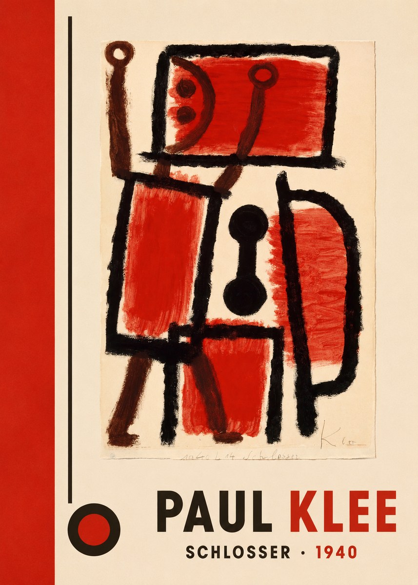 Paul Klee Schlosser No4 - Poszter