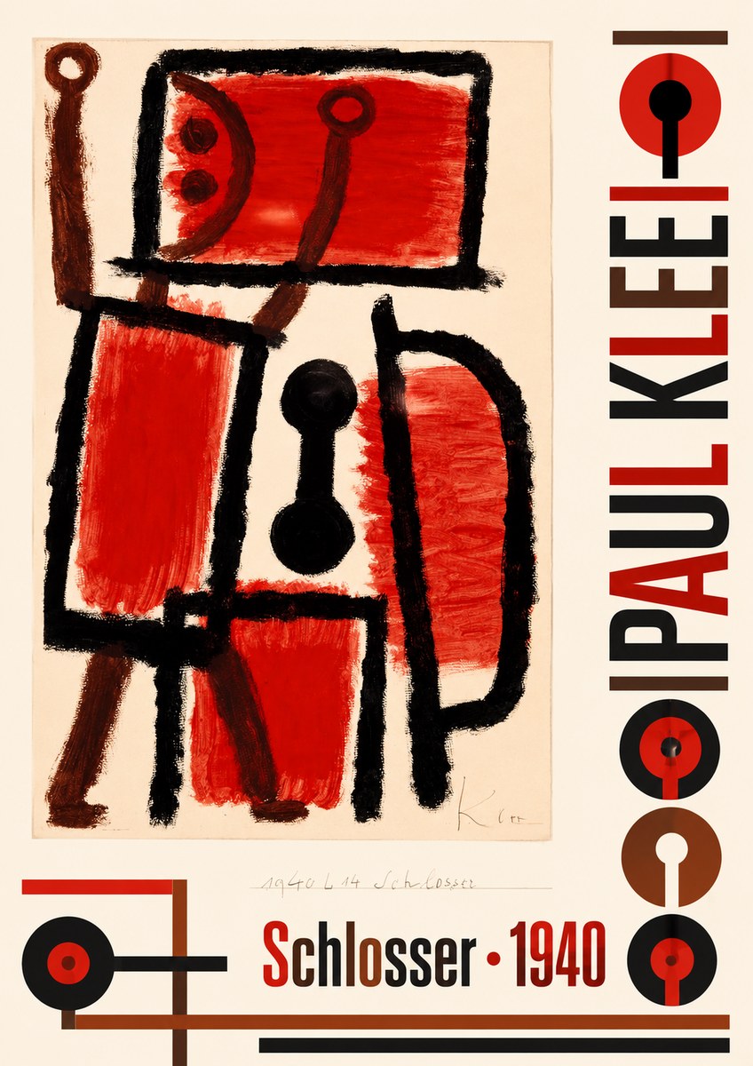 Paul Klee Schlosser No5 - Poszter