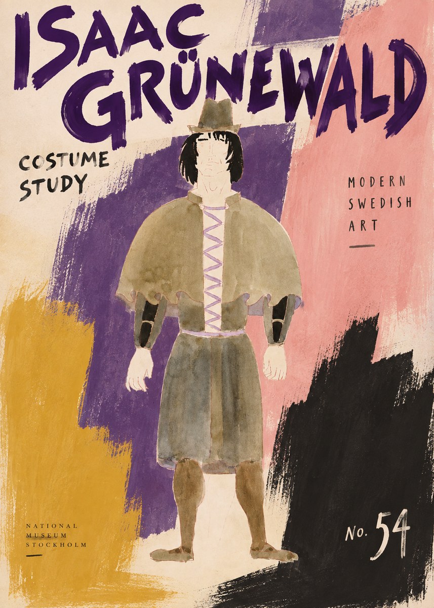 Isaac Grünewald Costume Study V No3 - Poszter