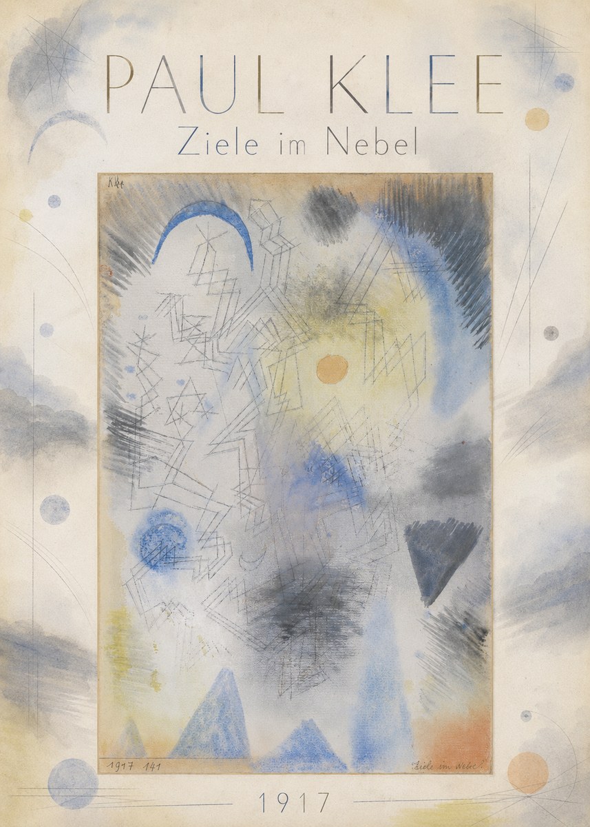 Paul Klee Ziele Im Nebel No3 - Poszter