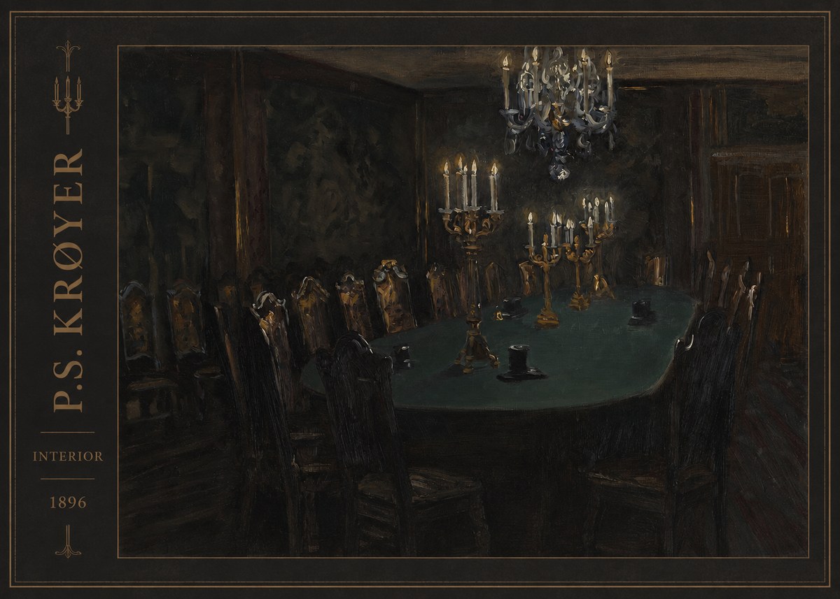 P.S. Krøyer Interior No2 - Poszter