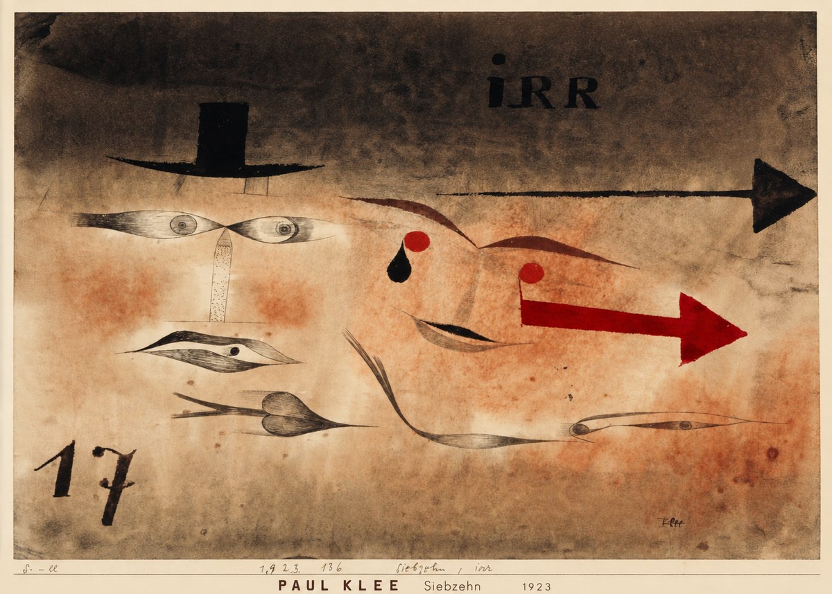 Paul Klee Siebzehn, Irr No6 - Poszter