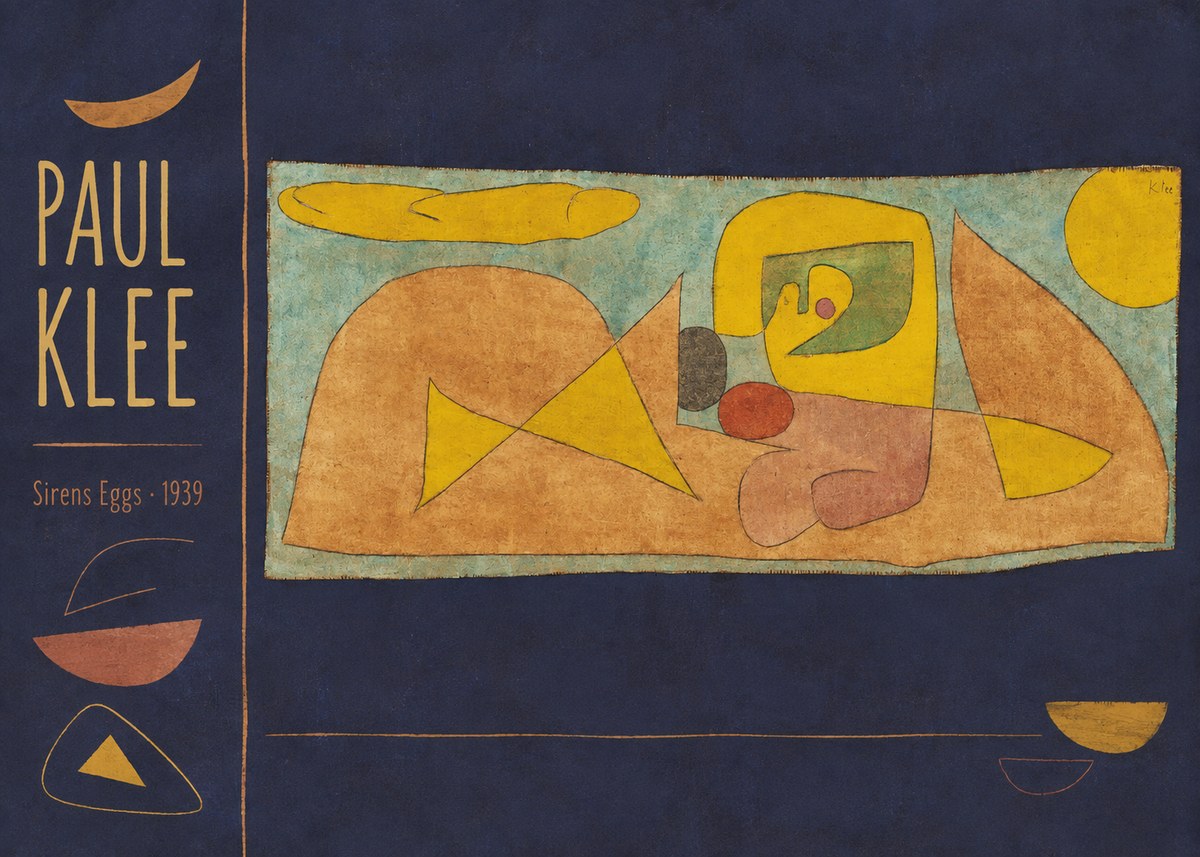 Paul Klee Sirens Eggs No2 - Poszter