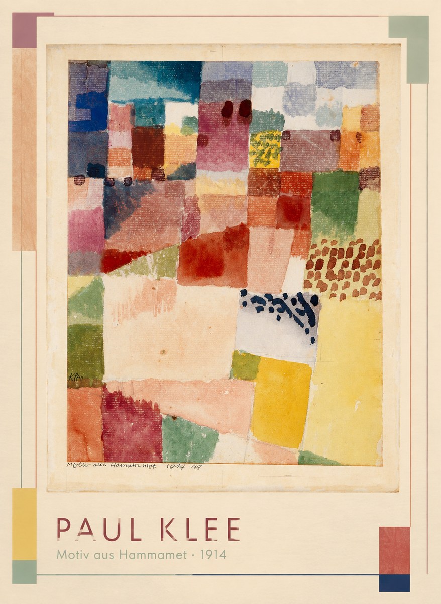 Paul Klee Motiv Aus Hammamet No1 - Poszter