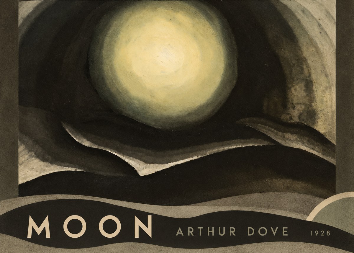 Arthur Dove Moon No3 - Poszter