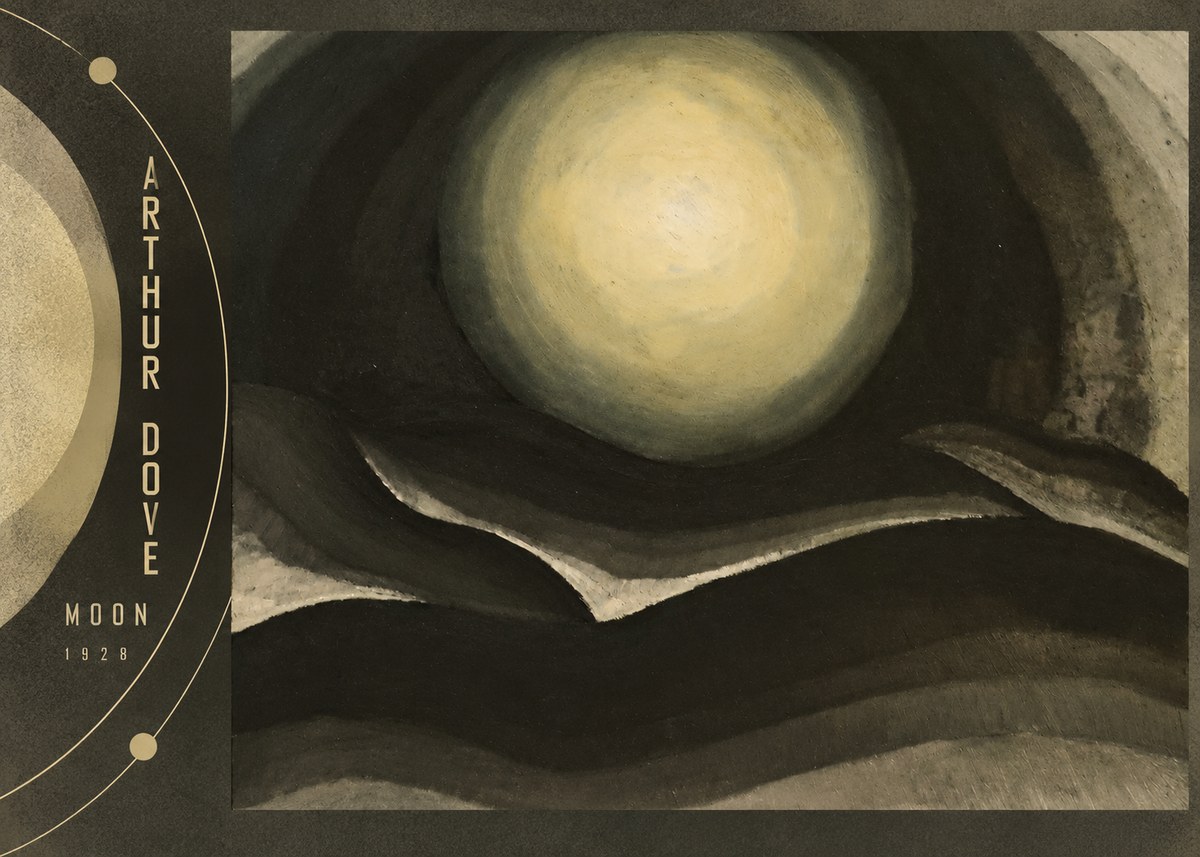 Arthur Dove Moon No5 - Poszter