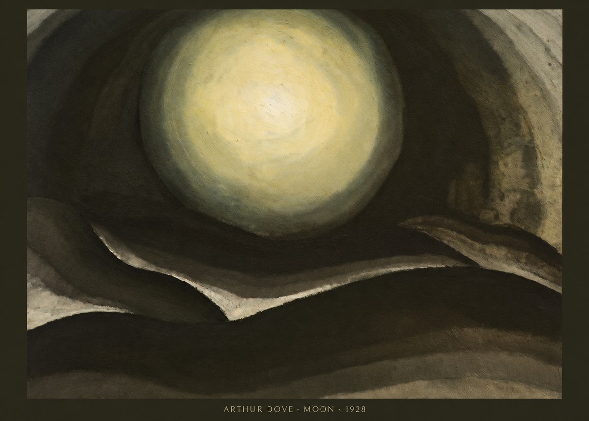 Arthur Dove Moon No6 - Poszter
