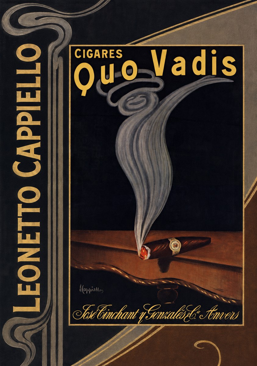 Leonetto Cappiello Quo Vadis No3 - Poszter