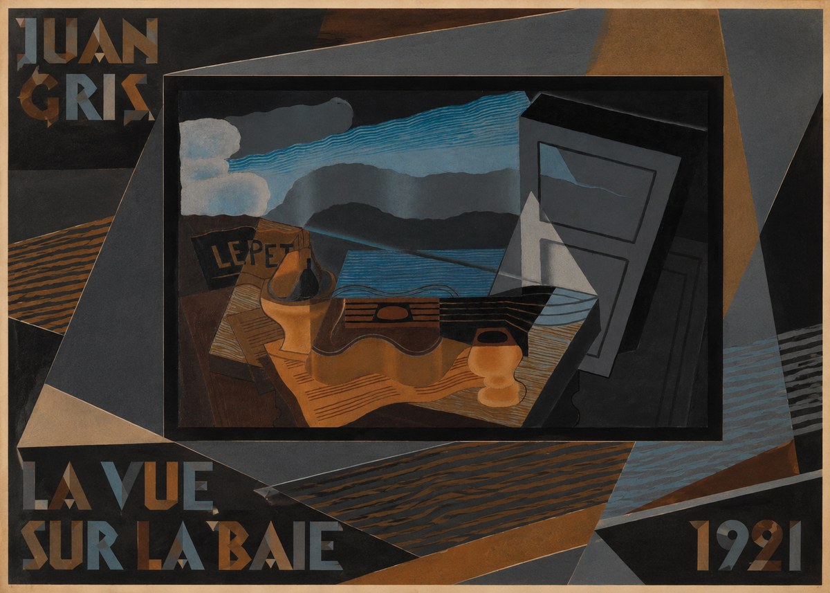 Juan Gris La Vue Sur La Baie No6 - Poszter