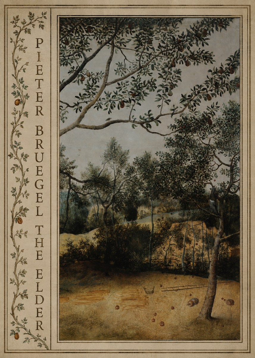 Pieter Bruegel Branch of a Pear Tree No2 - Poszter
