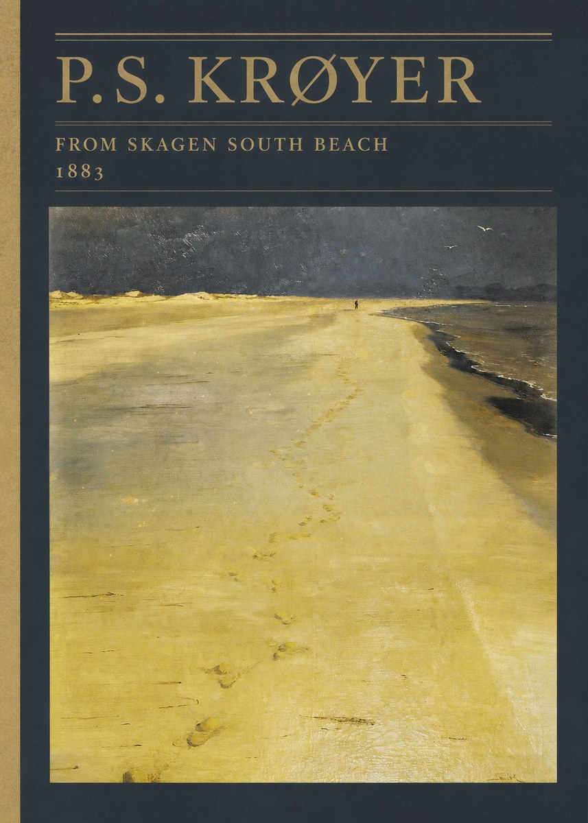 P.S. Krøyer From Skagen South Beach No4 - Poszter