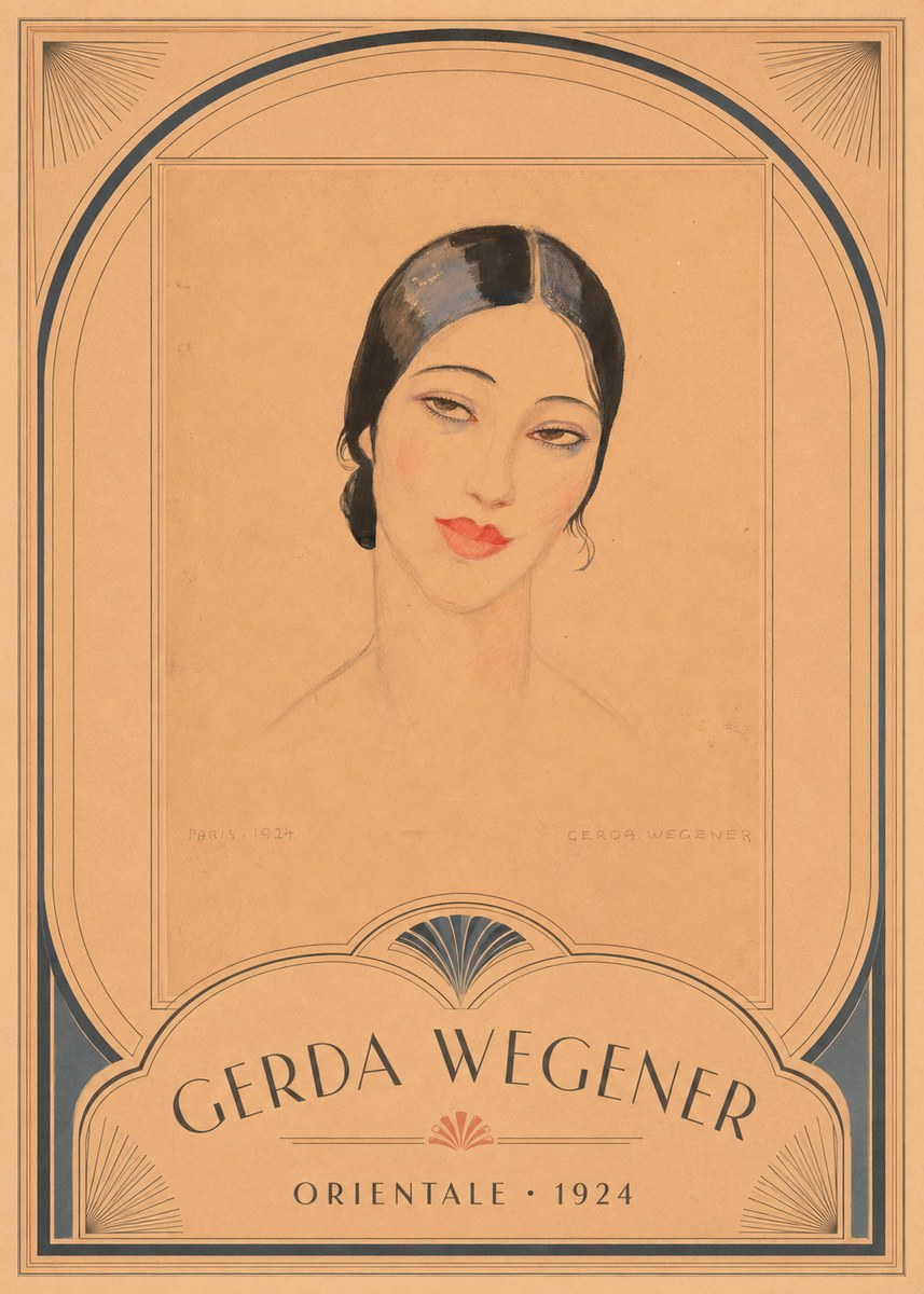 Gerda Wegener Orientale No3 - Poszter