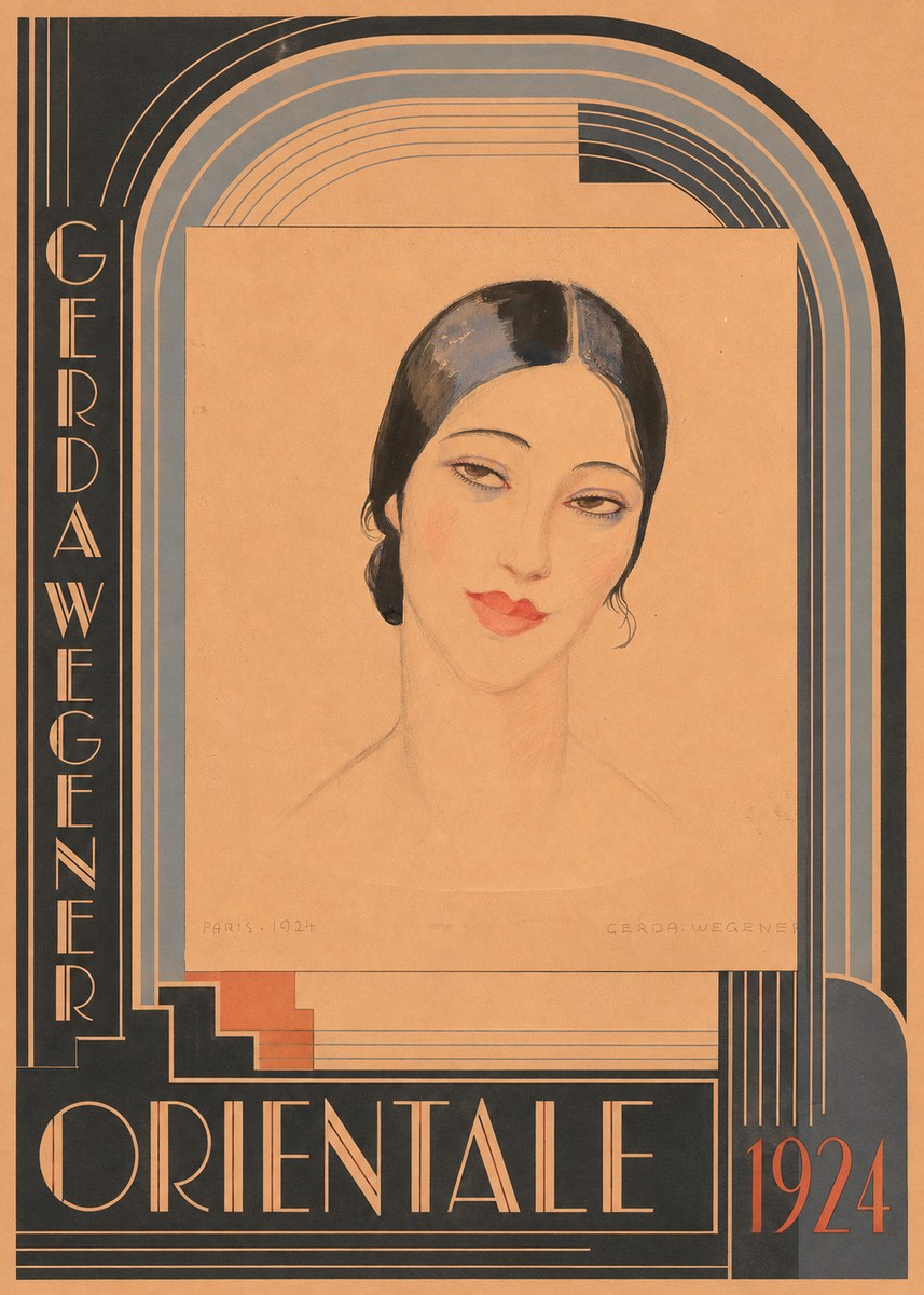 Gerda Wegener Orientale No6 - Poszter