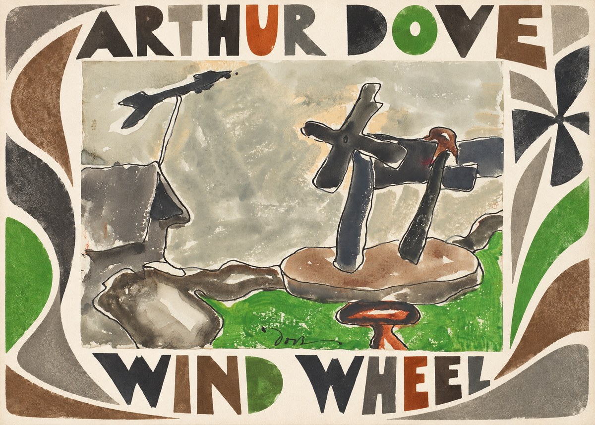 Arthur Dove Wind Wheel No2 - Poszter
