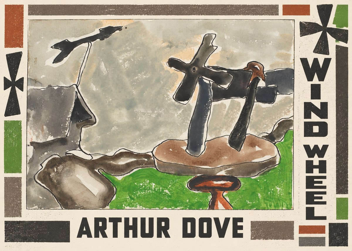 Arthur Dove Wind Wheel No4 - Poszter